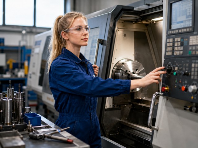 Tornitore CNC