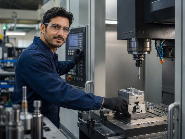 Fresatore CNC